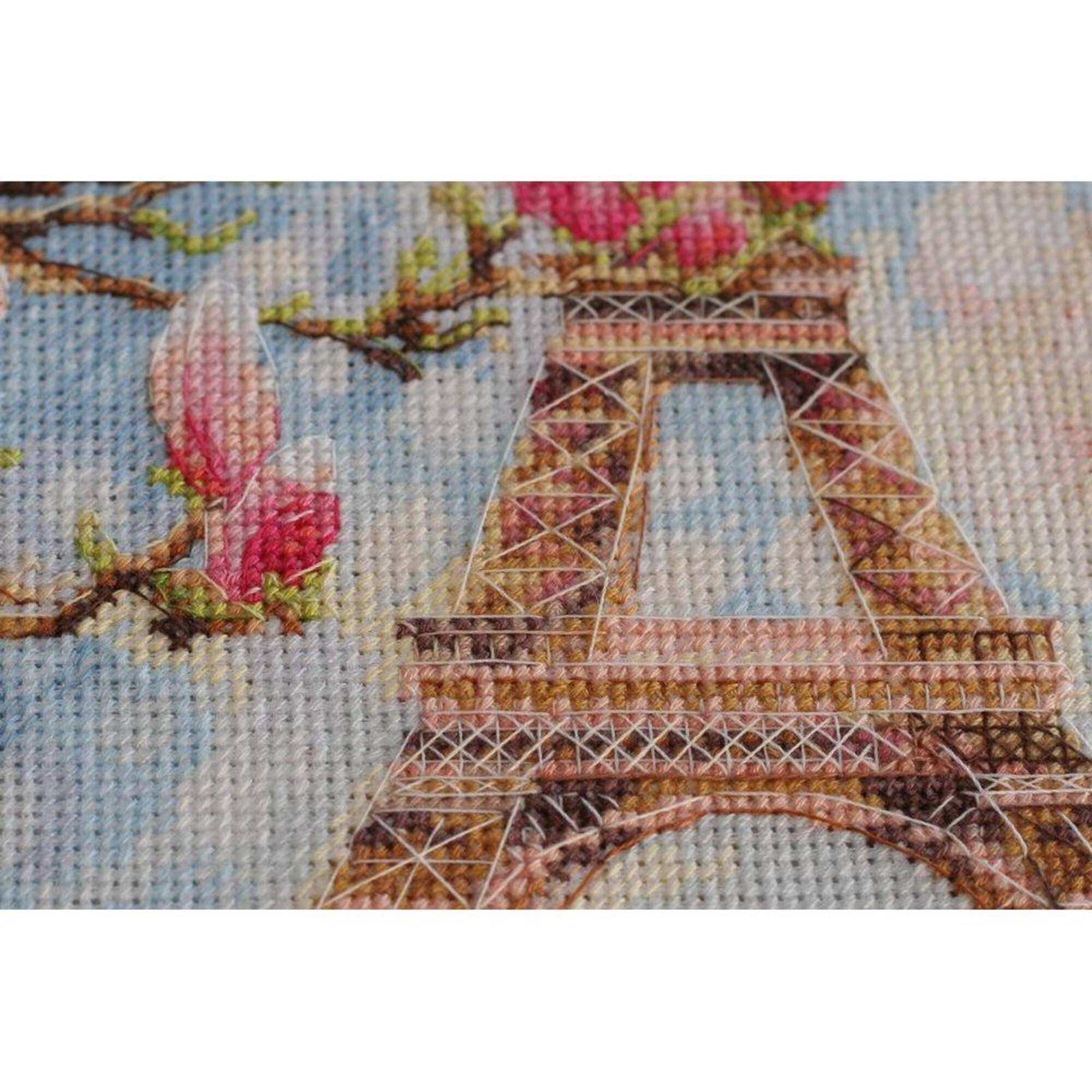 Abris Art Morning in Paris Cross-Stitch Kit